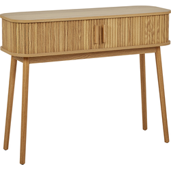 Beliani SELAH - Consoletafel-Lichte houtkleur-MDF