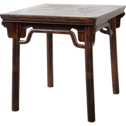Fine Asianliving Antieke Chinese Sidetable B80xD80xH81cm