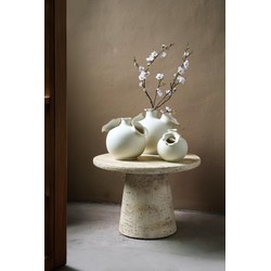 PTMD Vaas Umme - 28x22x23 cm - Keramiek - Creme