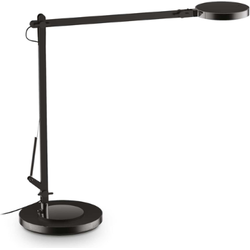 Moderne Metalen Ideal Lux Futura LED Tafellamp - Zwart