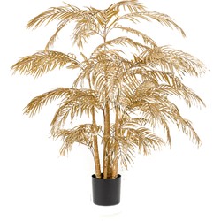 Cozy Ibiza - Kunstplant palm goudkleur 200 cm
