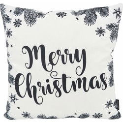 Black/White Christmas | 45 x 45 cm | Kussenhoes | Katoen/Polyester