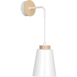 Scandinavische wandlamp Romano Wit