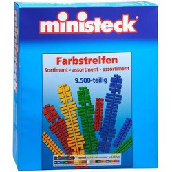 Ministeck Ministeck Kleurenstrips assortiment - 9500 stukjes