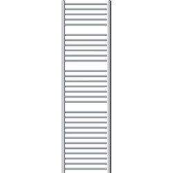 Badkamerradiator Sahara 500x1800 mm chroom gebogen met zijaansluiting