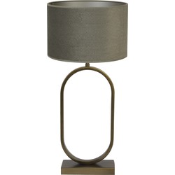 Tafellamp Jamiri/Vandy - Ant, Brons/Olive - Ø30x67cm