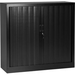 CLASSIFY lage kantoorkast met gordijnen 120x43x100 cm