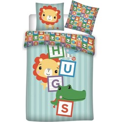 Fisher Price  Dekbedovertekset - 140x200 + 1*65x65 cm