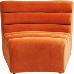 Kare Sofa Element Wave Orange