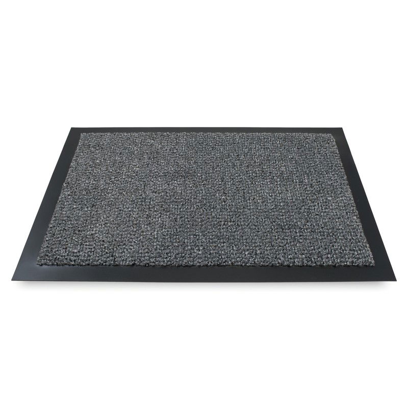 Deurmat - PVC - antraciet - inloopmat - 60 x 40 cm - droogloopmat - Deurmatten - 