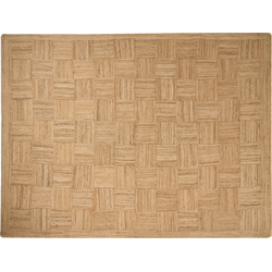 Beliani ESENTEPE - Gevlochten-Beige-Jute