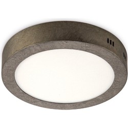 Home sweet home LED plafondlamp Ska 22,5 rond - burned metal