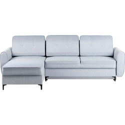 Beliani SIMRIS - Hoekbank-Blauw-Polyester