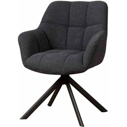 Tower living Alba swivel armchair 180? - Alpine indigo 90