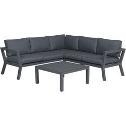 Garden Impressions Colorado loungeset 3-delig - / reflex black