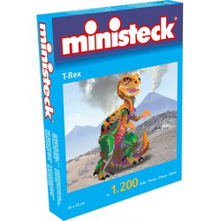 Ministeck Ministeck T-Rex dinosaurus - 1200 stukjes