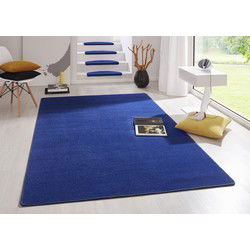 Uni Laagpolig Effen Vloerkleed - Fancy - Blauw - 200x280 cm