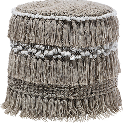 NOIDA  - Poef - Beige - 44 cm - Katoen
