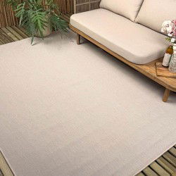 Buitenkleed Tone wit/naturel - Interieur05 Wit,Naturel,Grijs - Polypropyleen - 240 x 340 cm - (XL)