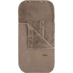 Baby's Only Voetenzak autostoel 0+ Sense - Clay - Zachte rib corduroy stof - Geschikt voor drie- en vijfpuntsgordel