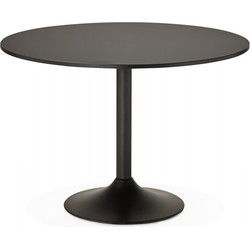 ATLANTA bureautafel 120x120x77 cm Zwart