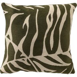 Dutch Decor EDEN - Buitenkussen 45x45 cm - waterafstotend en uv-bestendig - Mayfly - groen - Dutch Decor