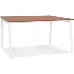 AMADEUS vergadertafel 160x160x745 cm Bruin