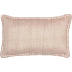 Kave Home - Kussenhoes Augustina roze 30 x 50 cm