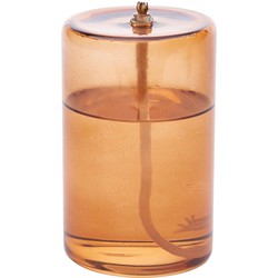 Wellmark olielamp amber 12cm