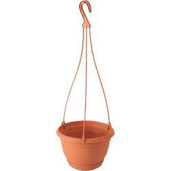 Prosperplast Bloempot/plantenpot Agro - hangend -18 cm - Plantenpotten