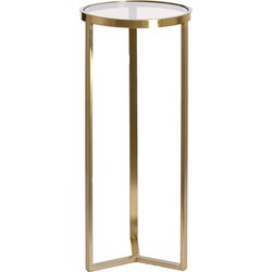 Light&living Zuil Ø35x81 cm RETIRO glas bruin-licht goud