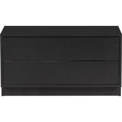 WOOOD Finca Tv Meubel - Grenen - Zwart - 40, 3x75x40