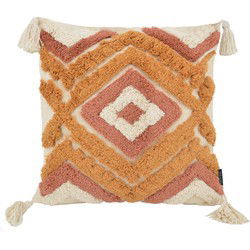 June Boho Multi | 45 x 45 cm | Kussenhoes | Katoen
