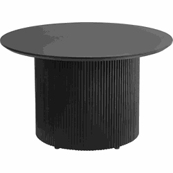 Beliani LEONA - Salontafel-Zwart-MDF