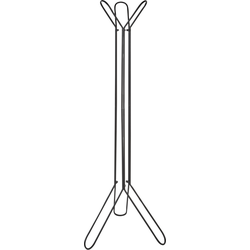BRITTON - Kapstok - Zwart - IJzer