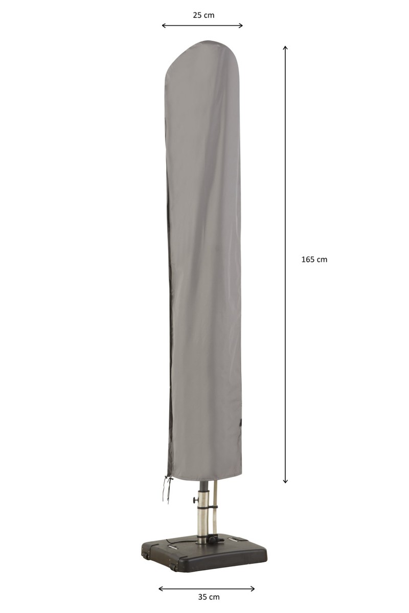 Stokparasol covers 165x35 cm grijs - Madison - 
