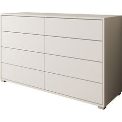 Meubella Ladekast Gideon 2 - Wit - 120 cm