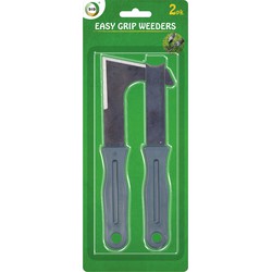 DID Onkruidkrabbers/voegenkrabbers - set van 2x - 20 cm - ijzer - Onkruidkrabbers