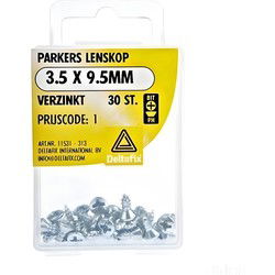Parkers 3,5x9,5mm verz 30st