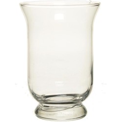 Steelbloemen kelkvorm vaas glas 19,5cm - Vazen