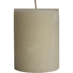 PTMD Kaars New Rustic Outdoor - 15x15x20 cm - Parrafin - Wit