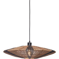 Hanglamp Iguazu - Jute/Zwart - Ø55cm