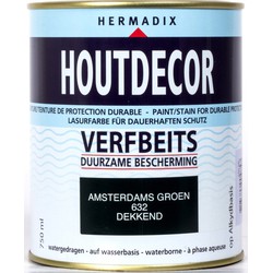 Houtdecor 632 amsterdam groen 750 ml - Hermadix