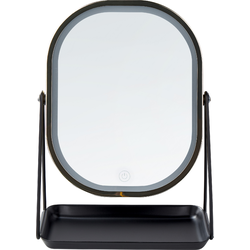 Beliani DORDOGNE - Make-up spiegel-Goud-IJzer