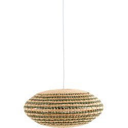 Light&living Hanglamp Ø59,5x28 cm TAWELA rotan naturel+groen