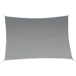 Premium kwaliteit schaduwdoek/zonnescherm Shae rechthoekig beige 2 x 3 meter - Schaduwdoeken