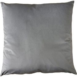 Clayre & Eef Kussenhoes Grijs Polyester