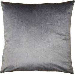 Clayre & Eef Kussenhoes Grijs Polyester