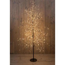 Boom 1500led flash classic warm ip44 trafo hoogte 180 cm zwart