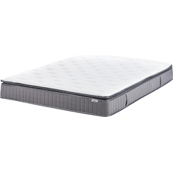 PLEASANT - Pocketveringmatras hard - Wit - 180 x  200 cm - Traagschuim